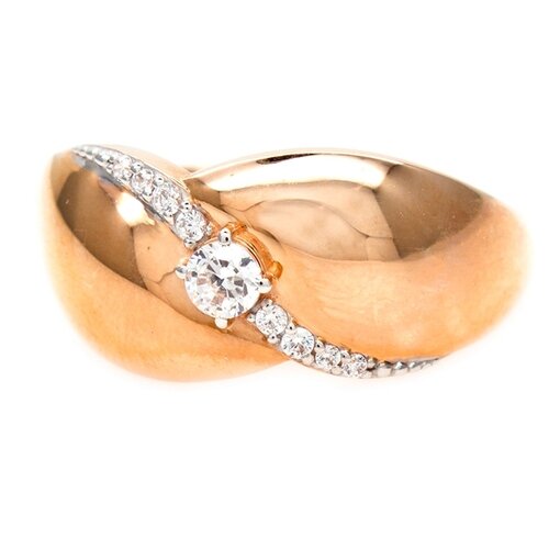 фото The jeweller кольцо из золота с фианитами 20-02-0001-26215, размер 17.5