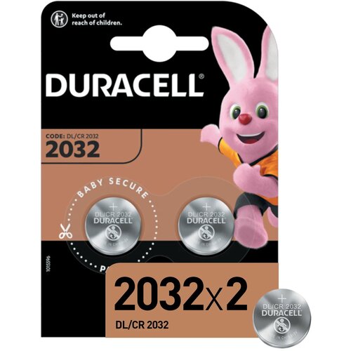 duracell cr2032 2bl 2 шт в уп ке Батарейка CR2032 - Duracell DR CR2032/2BL