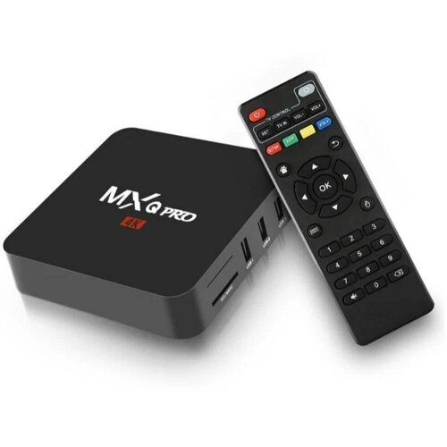 ТВ приставка TV Box / Смарт Тв / Медиаплеер Android / Черный