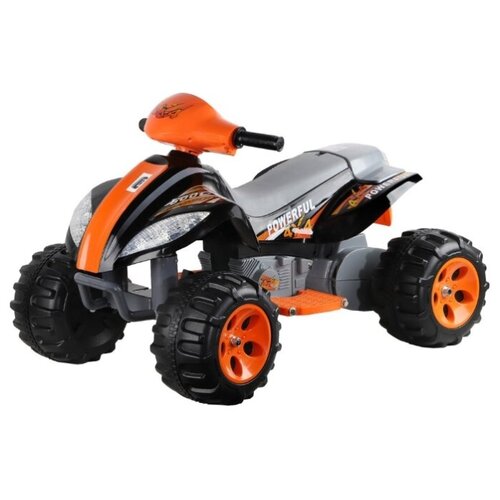 фото Электроквадроцикл city-ride, на аккумуляторе (1х6v, 7ah), пластиковые колеса, в/к 80*58*52 см. цвет - черный