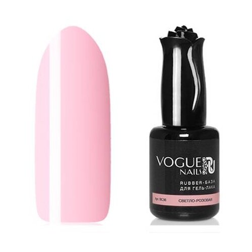 Vogue Nails базовое покрытие Rubber база 10 мл прозрачный