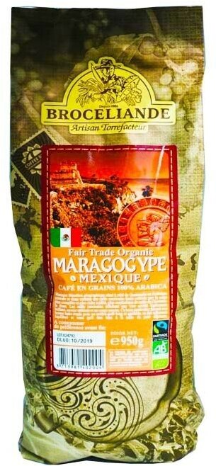 Кофе в зернах Broceliande Maragogype Mexique, 950 г - фотография № 8