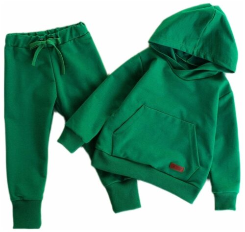 Комплект одежды Barosha Kids, размер 104, зеленый
