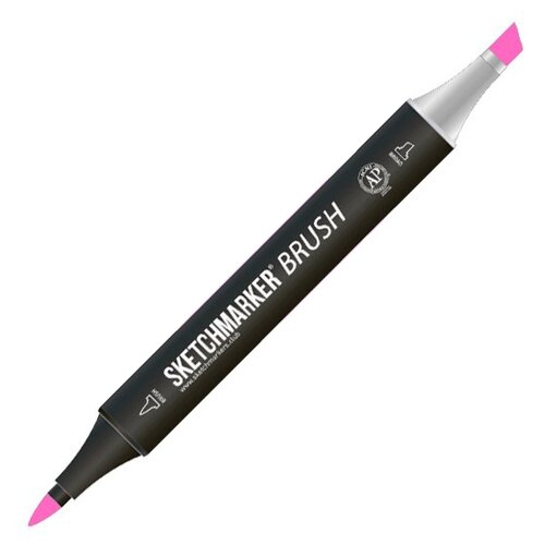 SketchMarker Маркер Brush, FL3 fluorescent pink, 1 шт.