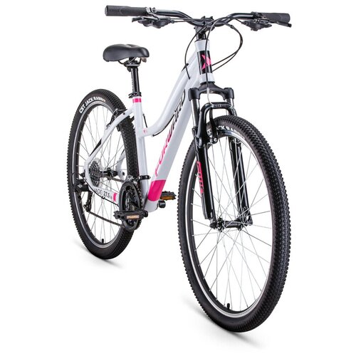 Велосипед FORWARD JADE 275 10 275 21 ск рост 165 2022 серыйрозовый RBK22FW27749 2669000₽