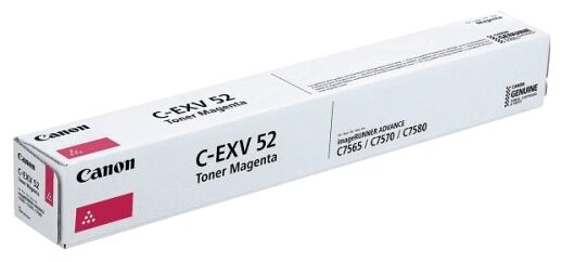 Тонер Canon C-EXV52 M (1000C002) пурпурный