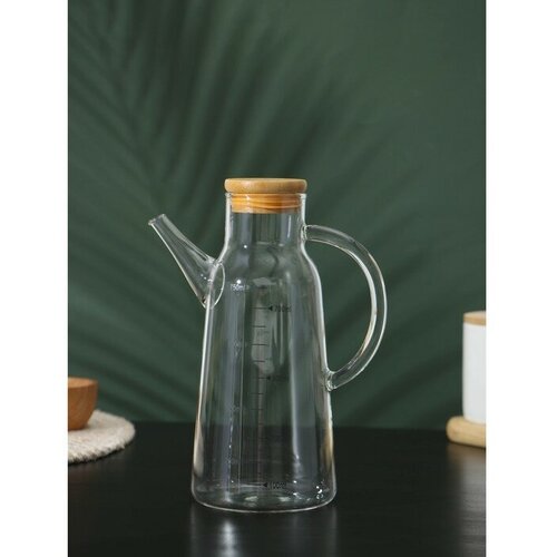 BellaTenero Бутылка стеклянная для соуса и масла с мерной шкалой BellaTenero Эко 750 мл 168522 см 1318₽