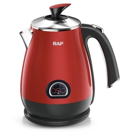 Чайник электрический RAF R-7822 15 Л с индикатором температуры нержавеющая сталь красный 399900₽