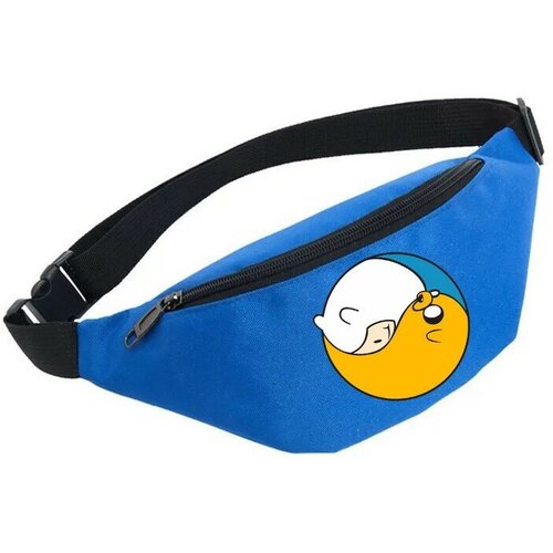 фото Сумка поясная noname, голубой