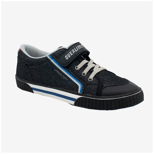 фото Кеды для мальчиков kapika 73714-2 черный, размер 35