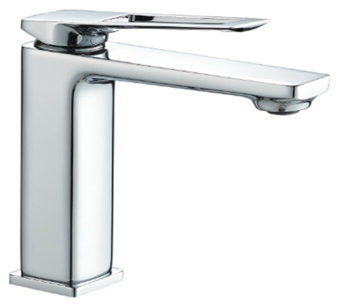 Смеситель для раковины с монолитным изливом Haiba HB10817