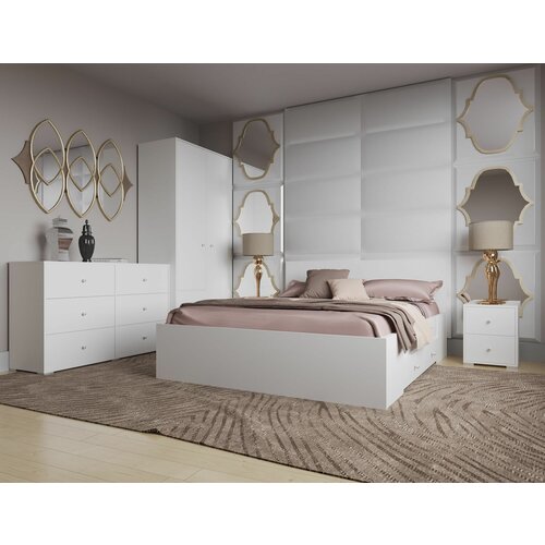 Спальня Капелла Белый фасадный