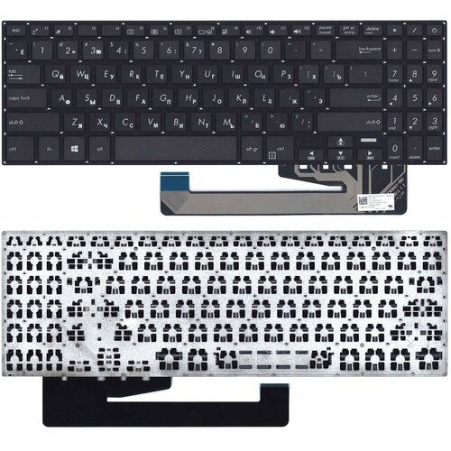 Клавиатура для ноутбука Asus YX560 черная