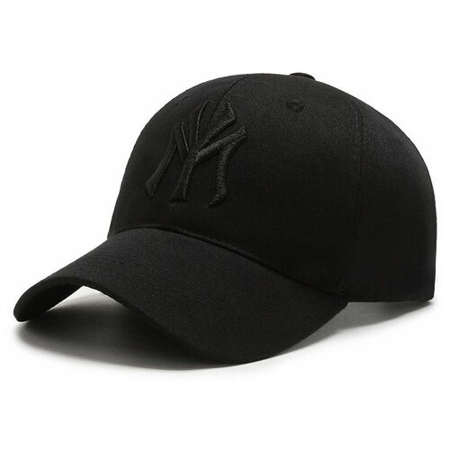 бейсболка кепка мужская и женская хлопок 100% размер единый черный Бейсболка A-Store, размер универсальный, черный