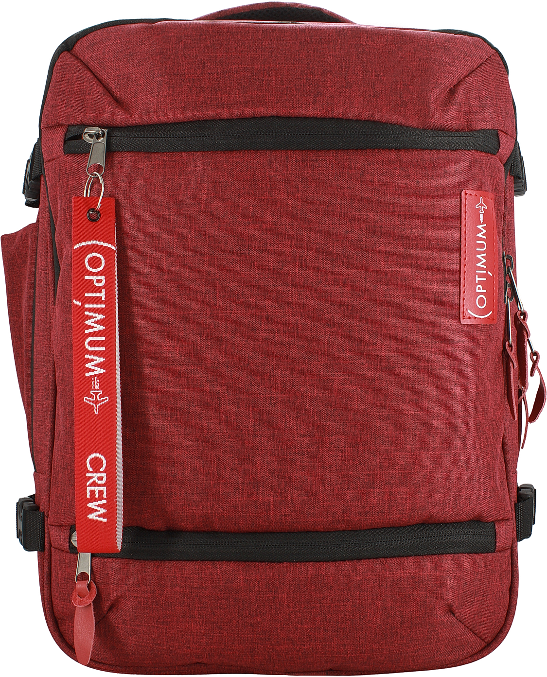 Рюкзак сумка дорожная чемодан ручная кладь 40х30х20 в самолет, красный - фотография № 2