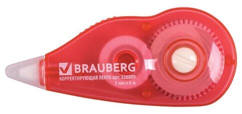 BRAUBERG Корректирующая лента 5 мм х 6 м 226809