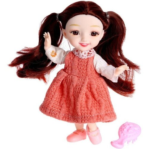 Кукла модная шарнирная Лиза с аксессуаром