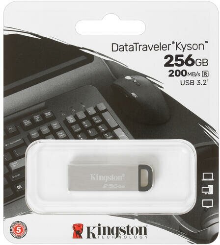 Накопитель Kingston USB 32 DataTraveler Kyson 256GB