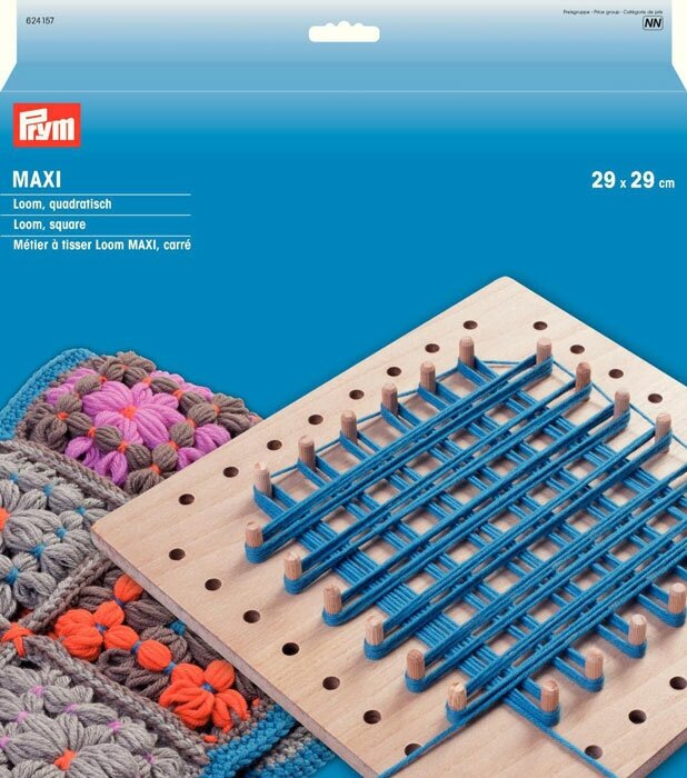 Набор для плетения на колышках Loom MAXI для квадратов, Prym, 624157