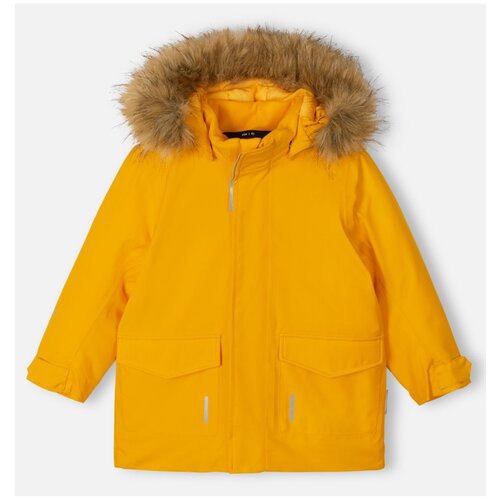 Куртка для мальчиков Mutka, размер 110, цвет желтый