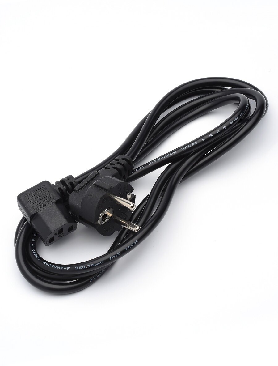 Кабель (ATCOM (АТ0119) кабель питания Power Supply Cable 1.8 м (10))