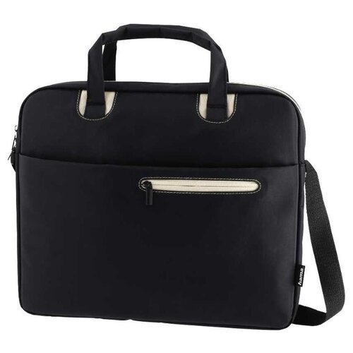 фото Сумка hama sydney notebook bag 15.6 черный/бежевый