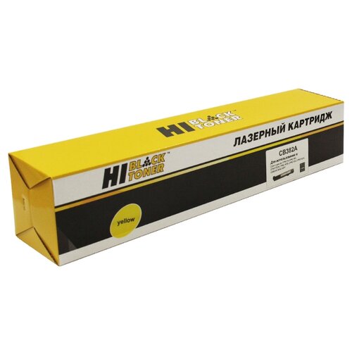 Картридж Hi-Black HB-CB382A, 21000 стр, желтый тонер картридж hi black hb w2000a для hp clj enterprise m751 m751n dn 658a восстанов bk 7к