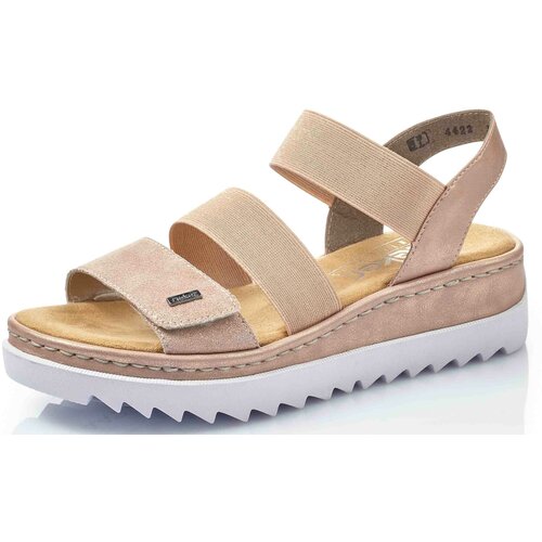 фото Сандалии rieker, размер 37, розовый