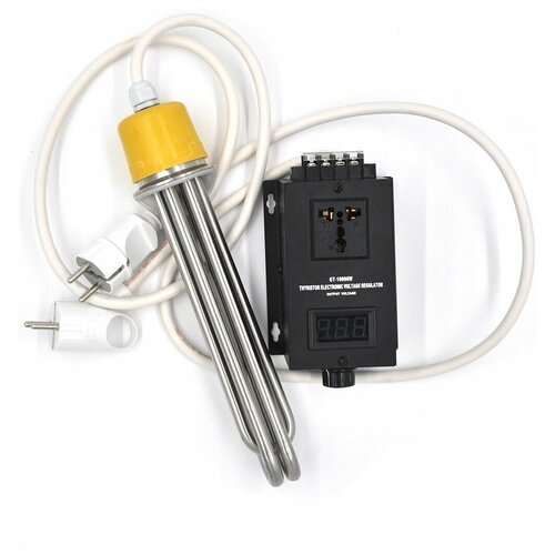 ТЭН для самогонного аппарата 45 кВт под кламп 2 дюйма с регулятором GT-10000W 789000₽