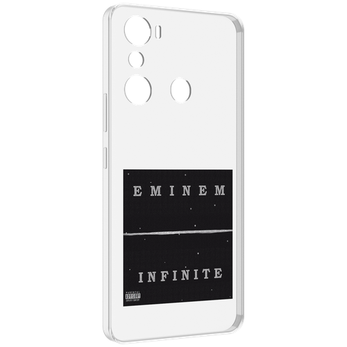 Чехол MyPads Eminem INFINITE для Infinix Hot 20i задняя-панель-накладка-бампер чехол mypads eminem infinite для infinix zero x neo задняя панель накладка бампер