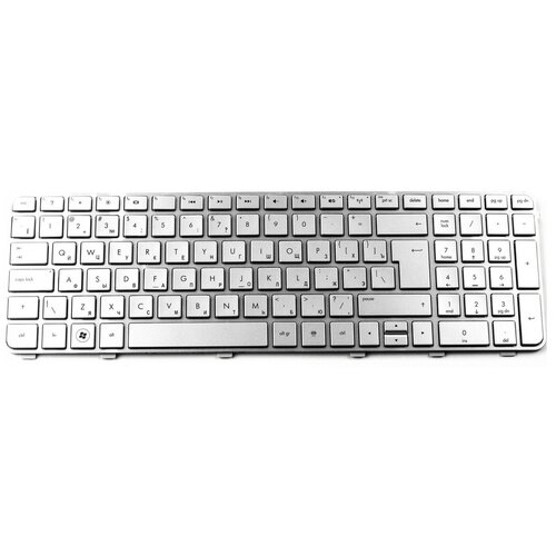 Клавиатура для ноутбука HP Pavilion DV6-6000 Cеребряная Pn 633890-251 634139-251 665326-251 665937-251 1319₽