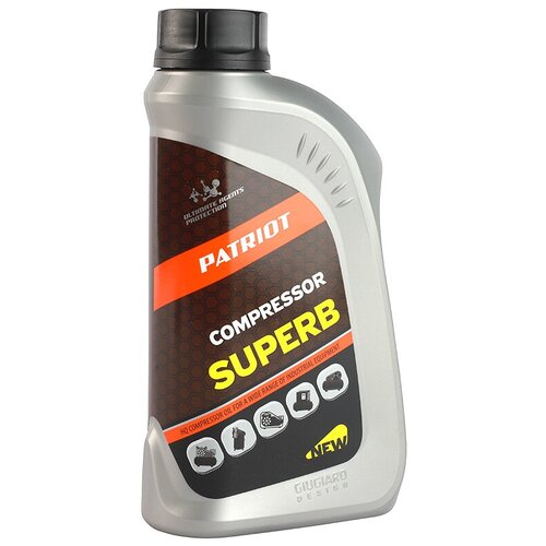 Масло компрессорное Patriot Compressor Superb, 1 л