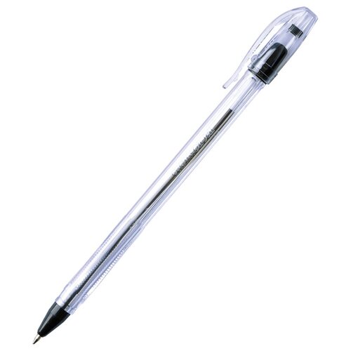 Ручка шариковая Crown Oil Jell (0.5мм, черный цвет чернил, масляная основа) 12шт. (OJ-500B)