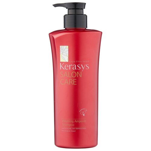 фото KeraSys шампунь Nature Clinic System Salon Care Voluming Ampoule 470 мл с дозатором