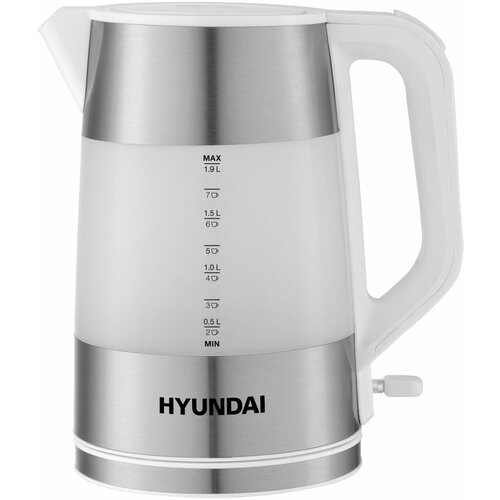 Чайник электрический Hyundai HYK-P4025 белый 203400₽