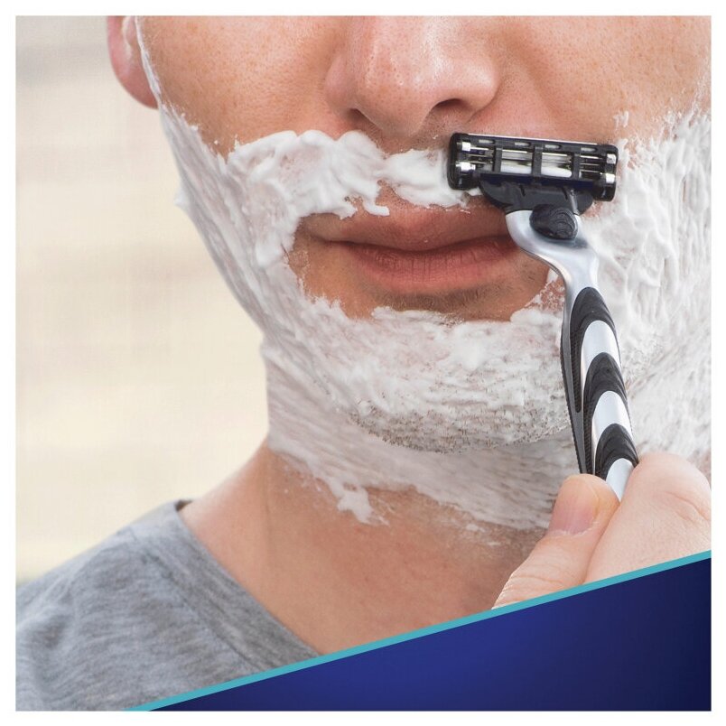 Сменные картриджи для бритья Gillette Mach 3, 6 шт. - фото №3