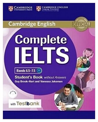 Complete IELTS Bands 6.5-7.5 Student's Book without Ans with CD-ROM with Testbank