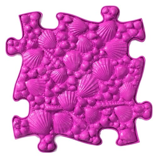 фото Модульный коврик играпол ракушки большой (розовый)