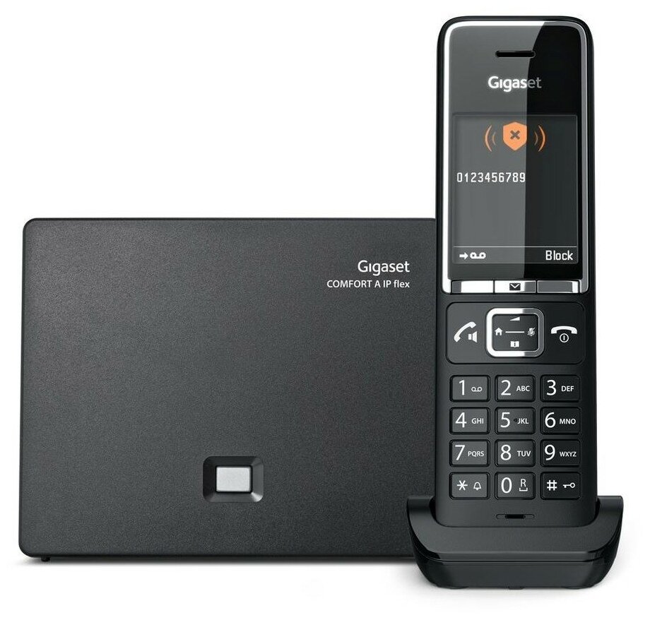 Gigaset VoIP-телефон S30852-H3031-S304 550A IP FLEX RUS COMFORT черный