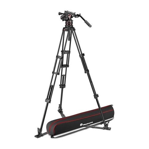 Manfrotto Nitrotech 612 + GS Twin (MVK612TWINGA), черный