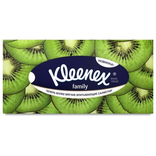 Kleenex Салфетки универсальные Family белые 2 слоя, 150 шт. G-KD-215737005