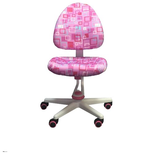 фото Детское компьютерное кресло libao lb-c20 розовый с рисунком