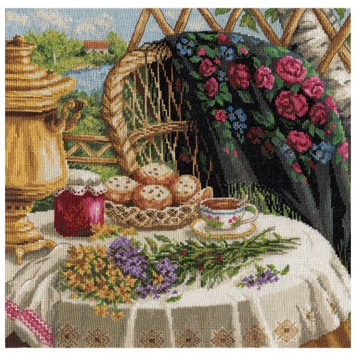 фото Набор для вышивания n-1488 ( н-1488 ) "летний натюрморт" panna