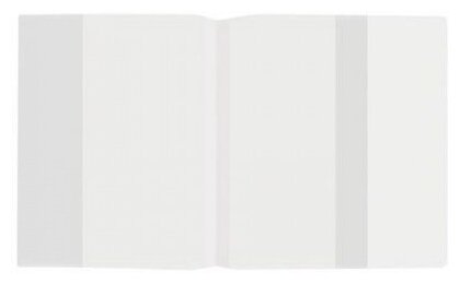 Пифагор Обложка для учебников, тетрадей А4, контурных карт 300х590 мм, 60 мкм 100 шт бесцветный 100 шт.