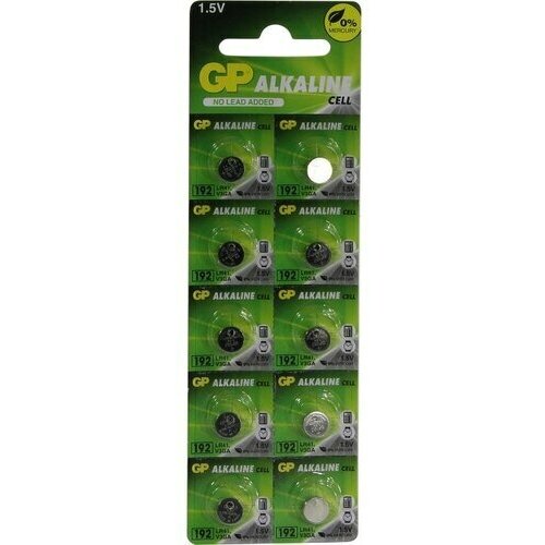 Батарейки Gp 191 (LR41, SR41, R41, G3, AG3, LR736, 392) 20pcs 1 55v ag3 alkaline battery clock watch button cell 192 384 392 392a cx41 g3 lr41 l736 lr736 sr41 sr41sw sr41w v3ga