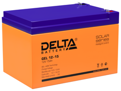 Аккумуляторная батарея DELTA Battery GEL 12-15 15 А·ч