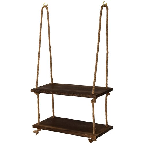 Полка QWERTY На канатах Tivat, 2 яруса