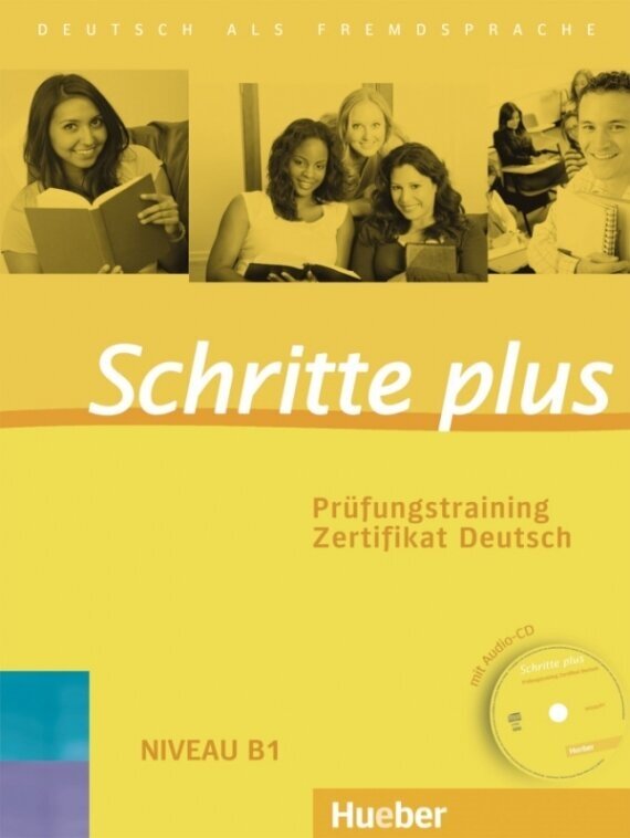 Schritte plus Prufungstraining Zertifikat Deutsch mit Audio-CD