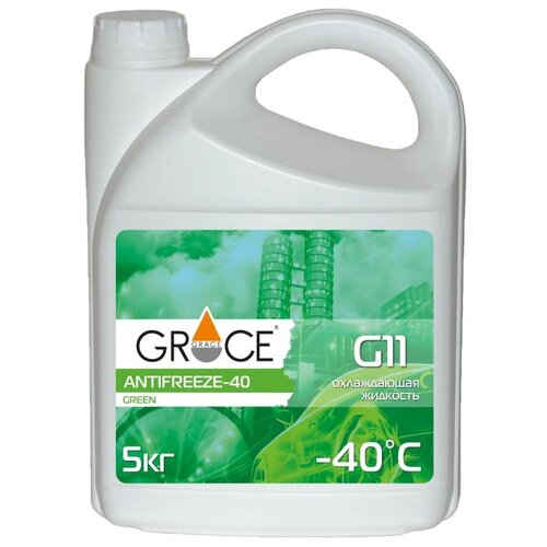 Антифриз Grace Lubricants ANTIFREEZE-40 G11 green 5 кг