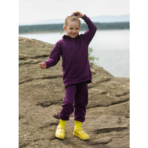 фото Школьная форма lemive, толстовка и брюки, размер 34-128, фиолетовый